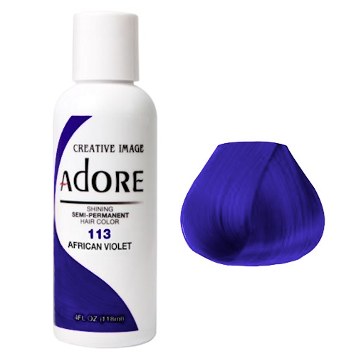 Adore Semi Permanent Hair Colour African Violet