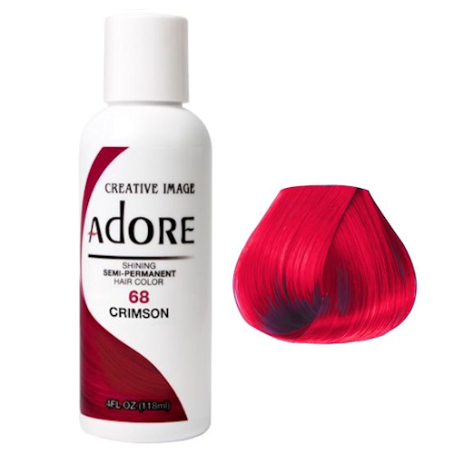 Adore Semi Permanent Hair Colour Crimson
