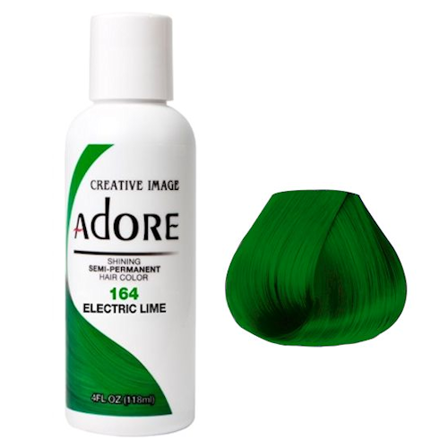 Adore Semi Permanent Hair Colour Electric Lime