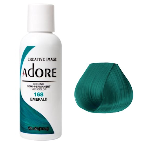 Adore Semi Permanent Hair Colour Emerald