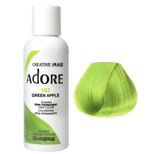 Adore Semi Permanent Hair Colour Green Apple