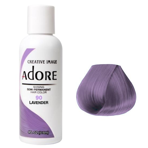 Adore Semi Permanent Hair Colour Lavender