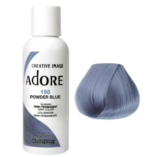 Adore Semi Permanent Hair Colour Powder Blue