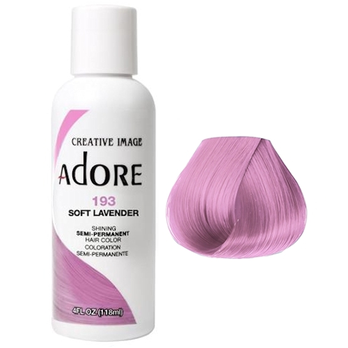 Adore Semi Permanent Hair Colour Soft Lavender