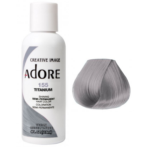 Adore Semi Permanent Hair Colour Titanium