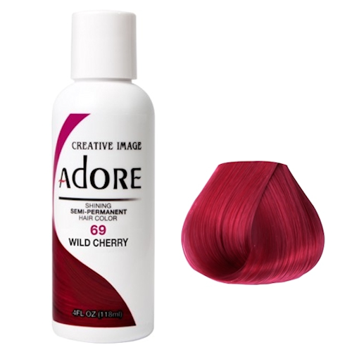 Adore Semi Permanent Hair Colour Wild Cherry