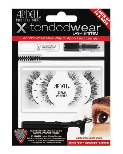 Ardell X-tended Wear Demi Wispies Complete Kit