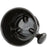 Joiken Black Shaving Bowl with Handle