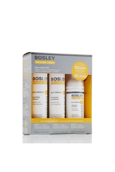 Bosley BosDefense Starter Pack For Color-Treated Hair