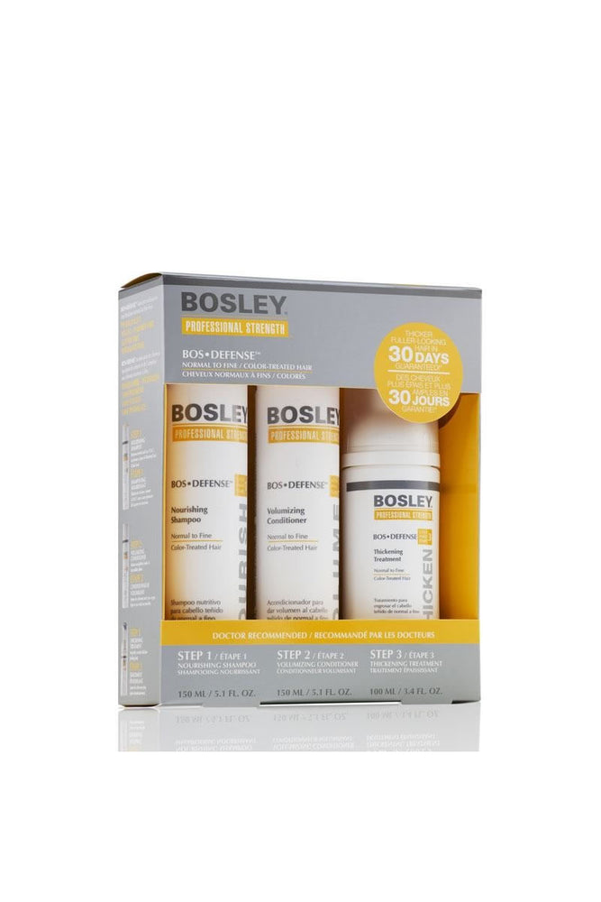 Bosley BosDefense Starter Pack For Color-Treated Hair