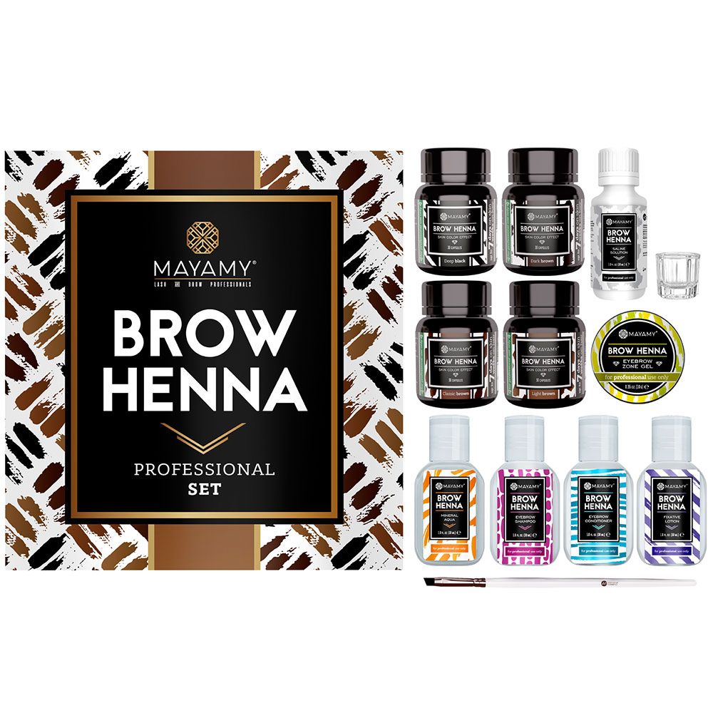 Mayamy Brow Henna Professional Set