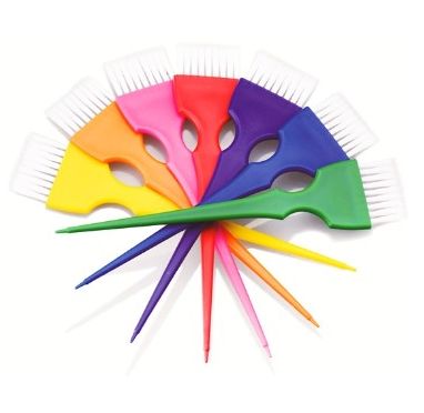 Rainbow 7pc Tint Brush Set