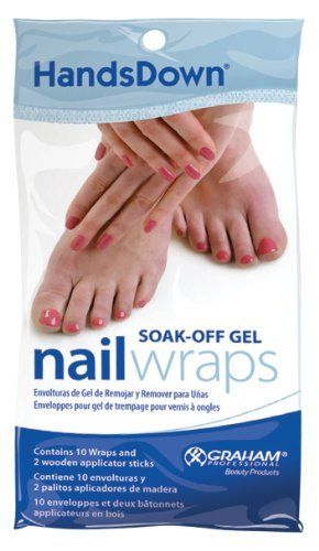 Hands Down Soak-Off Gel Nail Wraps 10pk