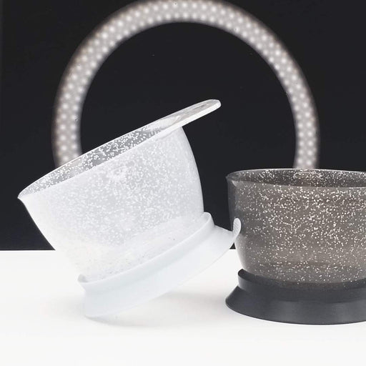 Colortrak Galaxy Glitter Suction Tint Bowls - 2 Pack