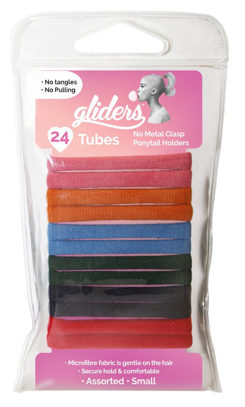 Gliders Tubes Ponytail Holders
