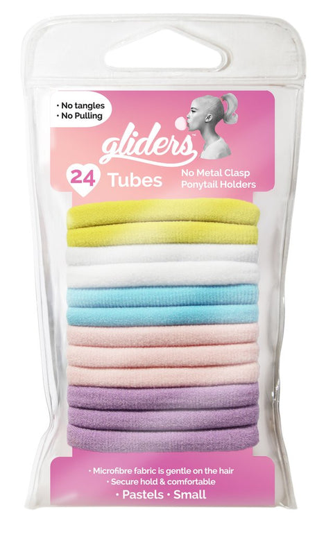 Gliders Tubes Ponytail Holders