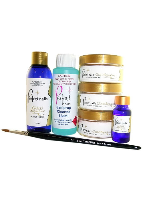 Gold Signature Acrylic Starter Kit