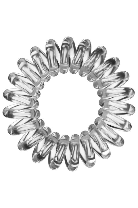 Spiradelic Hair Rings- Clear