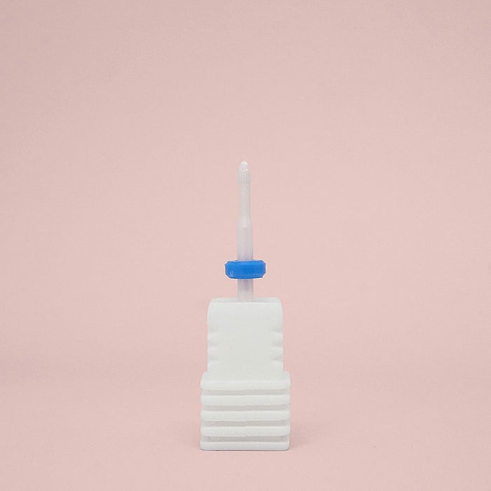 Mitty Pink Ceramic Cuticle Cleaner Ball Nail Drill Bit - Medium