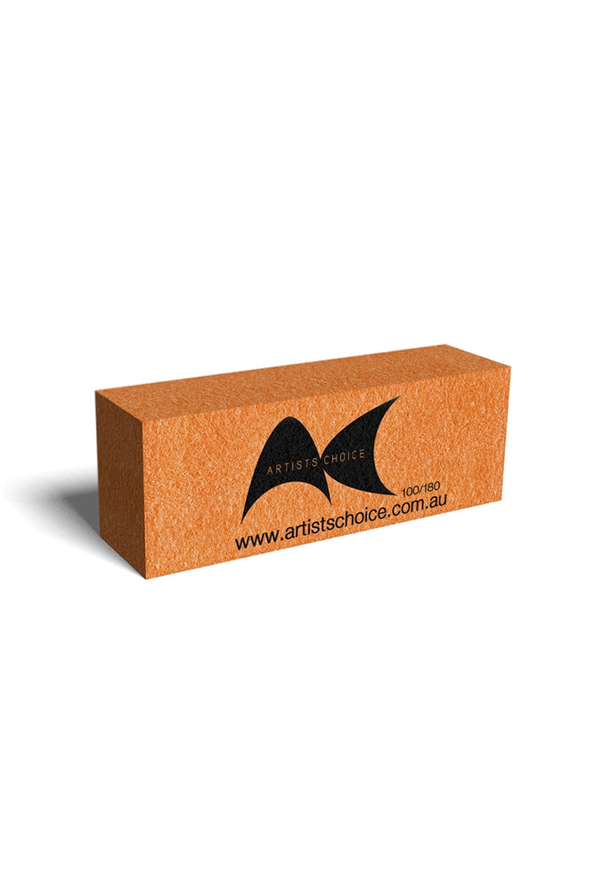 Artists Choice 3 Sided Orange Sanding Block