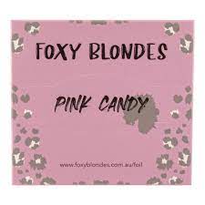 Foxy Blondes Foil Pink Candy