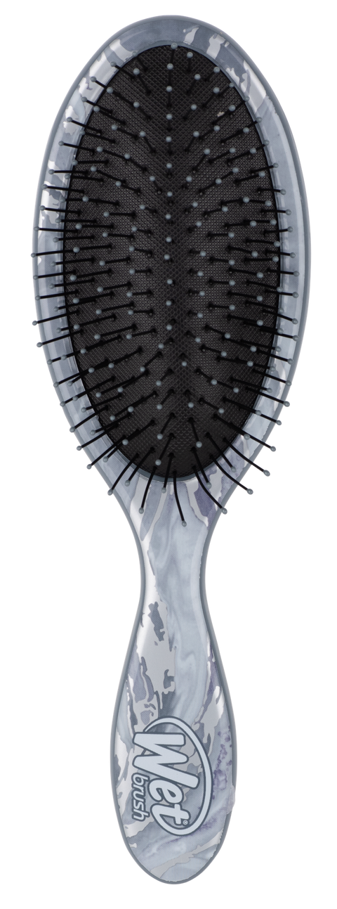 Wet Brush Detangler Metallic Marble - Silver