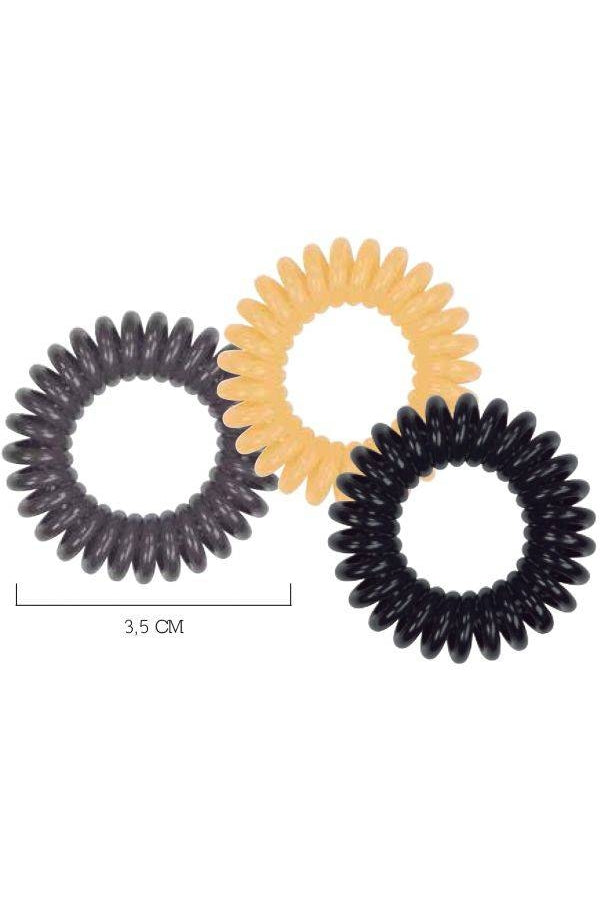 Spiradelic Hair Rings- Naturals