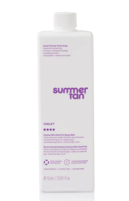 Summer Tan Violet •••• Intense Ultra Dark Spray-On Tan